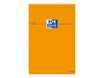 Oxford - Bloc notes - 8,5 x 12 cm - 160 pages - petits carreaux - 80G - orange