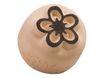 LaDot - Pierre pour tatouage éphémère - en céramique - taille S (2,2 x 2,2 cm) - fleur