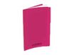 Conquérant Classique - Cahier polypro 17 x 22 cm - 48 pages - grands carreaux (Seyes) - rose