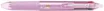 Frixion Ball 4 Couleurs - Roller encre gel effaçable - corps rose - pointe fine