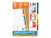 Oxford StrongLine - Intercalaire 6 positions - A4 - carte blanche