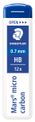 STAEDTLER Mars micro - Etui de 12 Mines pour porte mines - HB - 0,7 mm