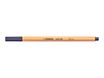 STABILO Point 88 - Feutre fin - 0.4 mm - bleu nuit