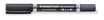 STAEDTLER Lumocolor duo - Marqueur permanent - double pointe fine et moyenne - noir
