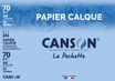 Canson - Pochette papier calque - 12 feuilles - A4 - 70 gr - édition artiste manga