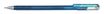 Pentel - Roller encre metallique pailletée - 1 mm - bleu/vert