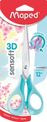Maped Sensoft 3D Pastel - Ciseaux bouts ronds - 16 cm - disponible dans différentes couleurs