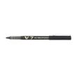 3131916217194-Pilot Hi-Tecpoint V7 - Pack de 12 rollers - 0,7 mm - noir-Angle gauche-3