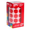 Apli - Gommettes rouleau - rouge