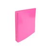 3130630005261-Exacompta Iderama - Classeur 2 anneaux - Dos 25 mm - 17 x 22 cm - rose-Angle gauche-0