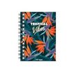 8052461969244-Legami Tropical - Agenda spiralé 1 semaine par page - 8,5 x 13 cm-Avant-0