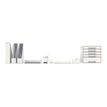 4002432113668-Leitz WOW - Pot à crayons blanc/gris-Avant-2