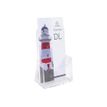 Exacompta - Porte-brochures A6 - 1 compartiment