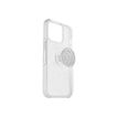 0840104276075-OtterBox Otter  - coque de protection pour iPhone 13 Pro - transparent pailleté-Arrière-0