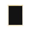 3462620027961-Bequet Evolution - Tableau ardoise noire - 30 x 40 cm - encadrement pin naturel-Avant-0