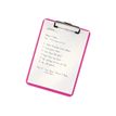 Leitz - Porte-bloc A4 - pour 80 feuilles - rose métallisé
