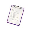 Leitz - Porte-bloc A4 - pour 80 feuilles - violet