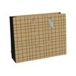 5033601514428-Clairefontaine Minimalist Shopping - Sac cadeau kraft noir - 37,3 cm x 11,8 cm x 27,5 cm-Angle gauche-0