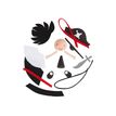 8410782140870-APLI kids - Kit de bricolage Pirate-Avant-0