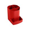 Exacompta Mini-Octo - Pot à crayons rouge carmin