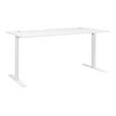 Bureau YES ! - 160 cm - Pieds métal fixes - Blanc
