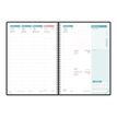3147280123603-Agenda spiralé à élastique Oxford Flowers - 1 semaine sur 2 pages - 15 x 21 cm - beige - Hamelin--1