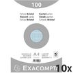 3130632102166-Exacompta - 10 Packs de 100 Fiches Bristol - A4 - petits carreaux - non perforées - bleu--0