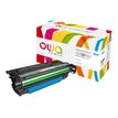 3112539626471-Cartouche laser compatible HP 653A - cyan - Owa K15734OW-Angle gauche-0