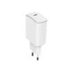 3571211458159-Just Green - Chargeur secteur pour smartphone - USB-C - blanc-Angle droit-0