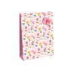 5033601514572-Clairefontaine Héros de mon enfance - Sac cadeau - 26,5 cm x 14 cm x 33 cm - rose-Angle gauche-0