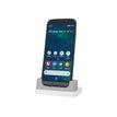 7322460078355-DORO 8050 Plus - Smartphone - 4G - 16 Go - gris-Angle droit-4