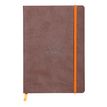 RHODIA Rhodiarama - Carnet souple A5 - 160 pages - ligné - chocolat