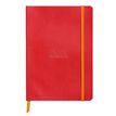 RHODIA Rhodiarama - Carnet souple A5 - 160 pages - ligné - coquelicot