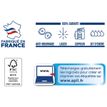 3270241190144-Apli Agipa - 400 Étiquettes adhésives blanches multi-usages - 105 x 148,5 mm - coins droits - réf 11--1