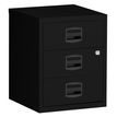 0000012120178-Caisson mobile métallique monobloc - H52 x L41 x P40 cm - 3 tiroirs - noir--0