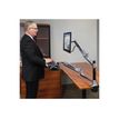 0698833042955-Ergotron WorkFit-LX - Support de travail assis-debout avec bras - aluminium et acier poli-Droite-1