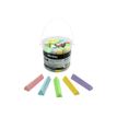 3701254703415-Wonday - 25 Craies triangulaires - couleurs assorties-Avant-0