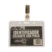 8435258920169-Office Box - Porte-badge de nom - clip - cristal translucide--0