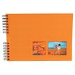 3130630150046-Exacompta Milano - Album photos 32 x 22 cm - 50 pages - orange--0