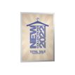 4005546406732-Durable Duraframe Poster - Cadre d'affichage adhésif - 50 x 70 cm - argent-Angle gauche-1