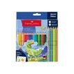 4005402015467-Faber-Castell Colour Grip - 24 crayons de couleur - t-rex-Avant-0