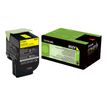 Lexmark 802S - jaune - cartouche laser d'origine
