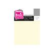 Pickup - Carton de lin - A4 (210 x 297 mm) - 215 g/m² - 10 feuilles - blanc vanille