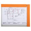 3130630193944-Exacompta - Porte bloc aimanté - A4 - orange--2