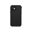 0840104249574-LifeProof FRĒ - étui de protection étanche pour iPhone 12 - noir-Arrière-10