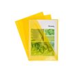 Exacompta - 100 Pochettes coin - A4 - 13/100 - jaune