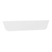 Voile de fond pour bureau ABSOLU 200 cm - Blanc