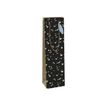 5033601514398-Clairefontaine Minimalist - Sac cadeau pour bouteille kraft noir - 12,7 cm x 9 cm x 35,5 cm-Angle gauche-0
