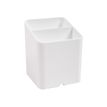 9002493099531-Exacompta Pen-Cube - Pot à crayons blanc-Angle gauche-1