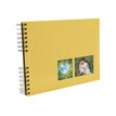 Exacompta Milano - Album photos 32 x 22 cm - 50 pages - jaune